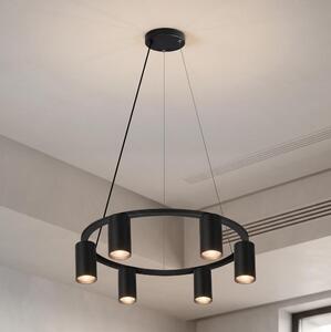 Brilagi - Lustr na lanku SELE 6xGU10/30W/230V černá