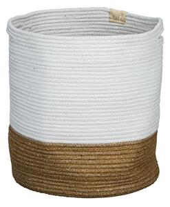 Eglo 426501 - Dekorační koš TOYAMA 40x35 cm bílá/béžová