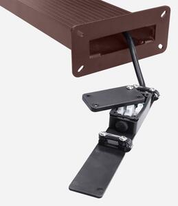 Brilagi - LED Venkovní lampa RIANO LED/8W/230V hnědá IP65 80 cm