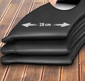 OCHRANNÝ KRYT NA TRAMPOLÍNU KIDUKU antracit Ø427 cm - KRYT PRUŽIN