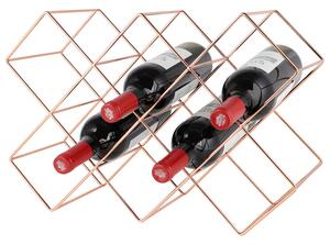 ECHTWERK Stojan na víno / Podložka pod hrnec (měděná, stojan na víno pro 8 lahví) (100332405002)