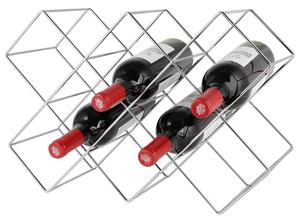 ECHTWERK Stojan na víno / Podložka pod hrnec (nerezová, stojan na víno pro 8 lahví) (100332405001)