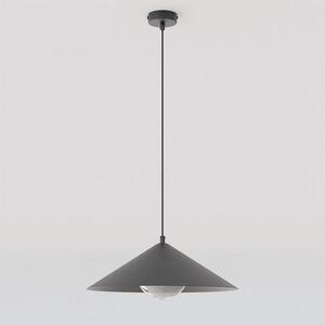 Závěsné svítidlo MONO 1M – černé, grafitové sklo, 1× E14, šířka 40 cm