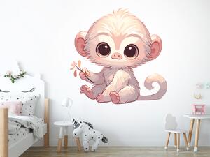 Roztomilá opička arch 72 x 72 cm
