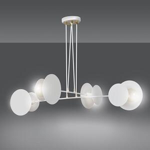 Závěsné svítidlo IDEA 4 – bílé, 4× E27, šířka 96 cm