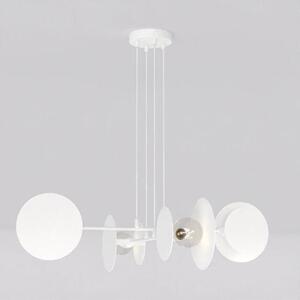 Závěsné svítidlo IDEA 4 – bílé, 4× E27, šířka 96 cm