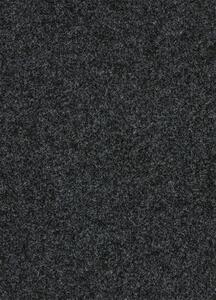 Breno Metrážový koberec SUPERBA XL 50, šíře 400 cm, Šedá/Černá