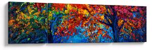 Obraz malby přírody (170x50 cm)