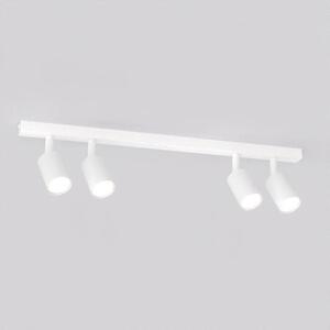 Stropní svítidlo FLASH 4 – bílé, 4× GU10, šířka 70 cm
