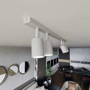 Stropní svítidlo FLASH 4 – bílé, 4× GU10, šířka 70 cm