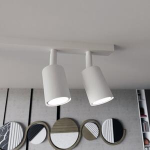 Stropní svítidlo FLASH 4 – bílé, 4× GU10, šířka 70 cm