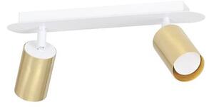 Stropní svítidlo ZEN 2 – bílé, 2× GU10, šířka 42 cm