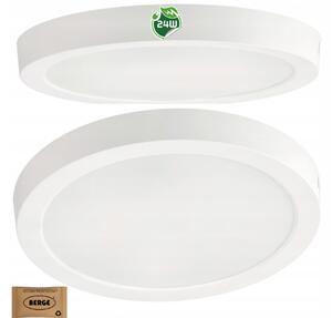 BERGE 2x stropní LED svítidlo Plafond, přisazené N/T 24W 2640lm 4000K