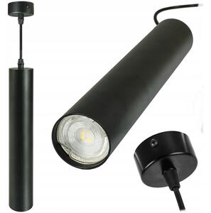 ECOLIGHT GU10 černé LED trubkové závěsné svítidlo