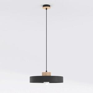 Závěsné svítidlo KIVI 1L – černé, 1× E27, šířka 35 cm