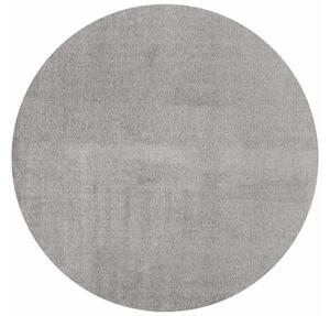 Kusový koberec Easy Care K421-600 kruh - šedý - Průměr 120cm