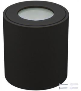 BERGE Přisazené LED svítidlo GU10 IP44 černé