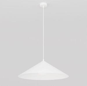 Závěsné svítidlo MONO 1L – bílé, opálové sklo, 1× E14, šířka 50 cm