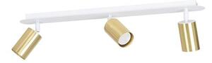 Stropní svítidlo ZEN 3 – bílé, 3× GU10, šířka 74 cm