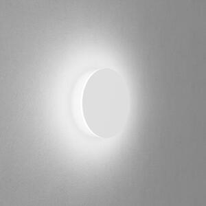 Egger DLS LED nástěnné svítidlo Orbit, bílé, Ø 25 cm, hliník, 2 700 K
