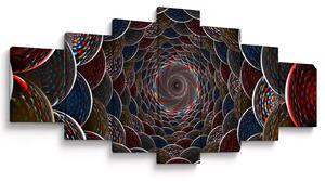 Obraz - Vír (210x100 cm)