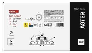 Emos lighting LED průmyslové závěsné svítidlo HIGHBAY ASTER 120° 100W, IP65 1546139200
