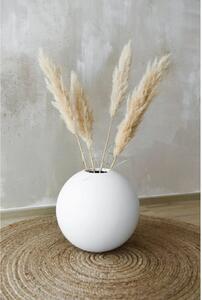 Květináč GLOBO, sklolaminát, Ø 40 cm, bílá