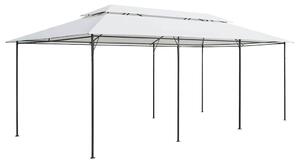 Zahradní altán 600 x 298 x 270 cm bílý 180 g/m² 310072