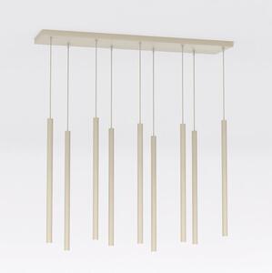 Závěsné svítidlo SELTER 9 – moka, 9× G9, šířka 92 cm