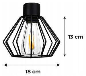 BERGE LED závěsné stropní svítidlo, dřevěný trám, 2xE27, lustr Loft Brylant