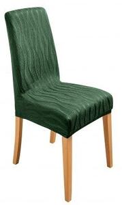 Blancheporte Sada 2 pružných žakárových potahů na židle zelená 2 kusy