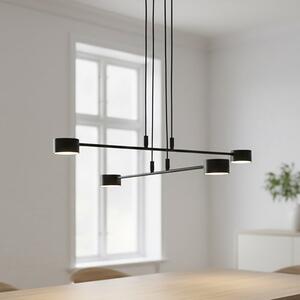 Závěsné svítidlo MODUS 4 – černé, 4× GX53, šířka 70 cm