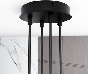 Závěsné svítidlo MODUS 4 – černé, 4× GX53, šířka 70 cm