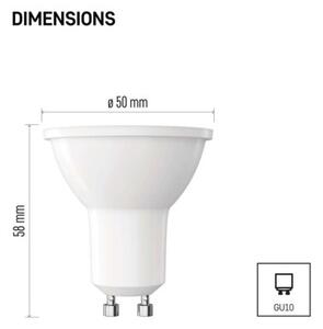 Emos lighting LED žárovka Classic MR16 / GU10 / 5,8 W (75 W) / 565 lm / neutrální bílá 1525730428