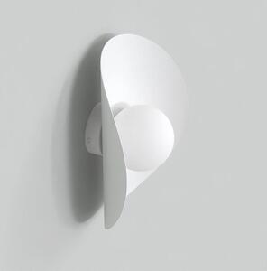 Nástěnné svítidlo FIERO XL K1 – celobílé, sklo, 1× G9, šířka 30 cm