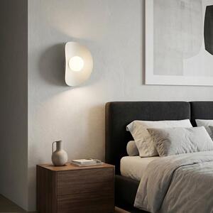 Nástěnné svítidlo FIERO XL K1 – celobílé, sklo, 1× G9, šířka 30 cm
