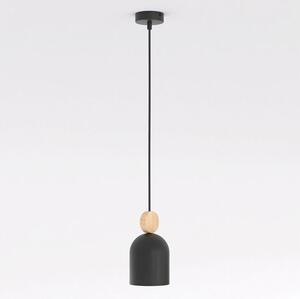 Závěsné svítidlo MESI 1 – černé, 1× GU10, šířka 11 cm