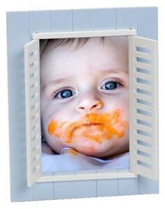 Dětský fotorámeček BABY WINDOW 13x18 modrá