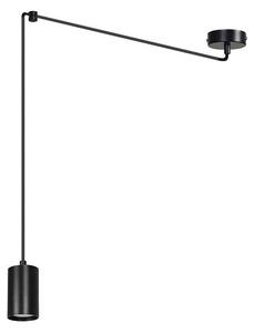 Závěsné svítidlo TRAKER 1 – černé, 1× GU10, šířka 8 cm