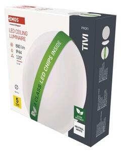 Emos lighting LED přisazené svítidlo TIVI, A CLASS, kruhové bílé 5,5W, IP44, neutrální bílá 1539085050