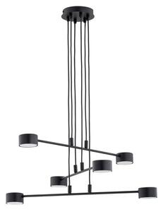 Závěsné svítidlo MODUS 6 – černé, 6× GX53, šířka 70 cm