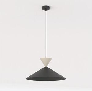 Závěsné svítidlo RALF 1M – černé / moka, 1× GX53, šířka 40 cm