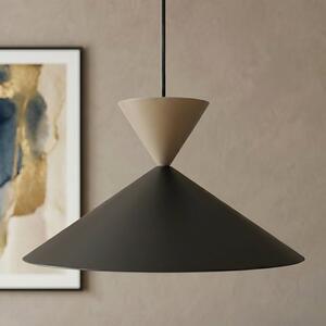 Závěsné svítidlo RALF 1M – černé / moka, 1× GX53, šířka 40 cm
