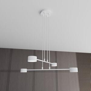 Závěsné svítidlo MODUS 4 – bílé, 5× GX53, šířka 70 cm