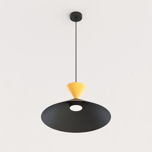 Závěsné svítidlo RALF 1M – černé / oranžové, 1× GX53, šířka 40 cm