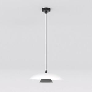 Závěsné svítidlo BABEL 1 – bílé / černé, 1× GX53, šířka 30 cm
