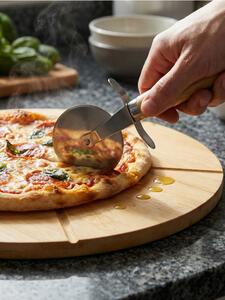 Sinsay - Prkénko na pizzu s nožem - béžová