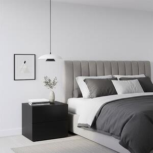Závěsné svítidlo BABEL 1 – bílé / černé, 1× GX53, šířka 30 cm