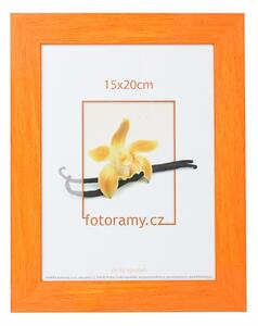 Dřevěný fotorámeček DRC11K 20x30 C6 oranžový