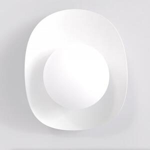Nástěnné svítidlo FIERO M K1 – celobílé, sklo, 1× G9, šířka 16 cm